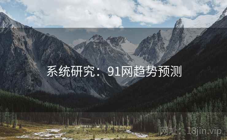系统研究：91网趋势预测